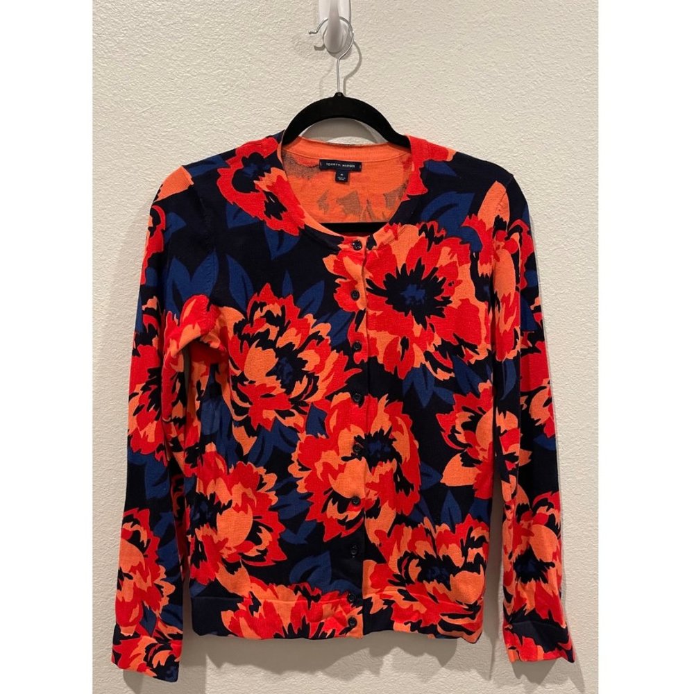 TOMMY HILFIGER Exploded Floral Cardigan